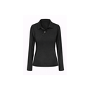 Crossover Long Sleeve Polo