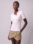 Crossover Golf Classic Short Sleeve Polo, women's golf and lifestyle apparel image.