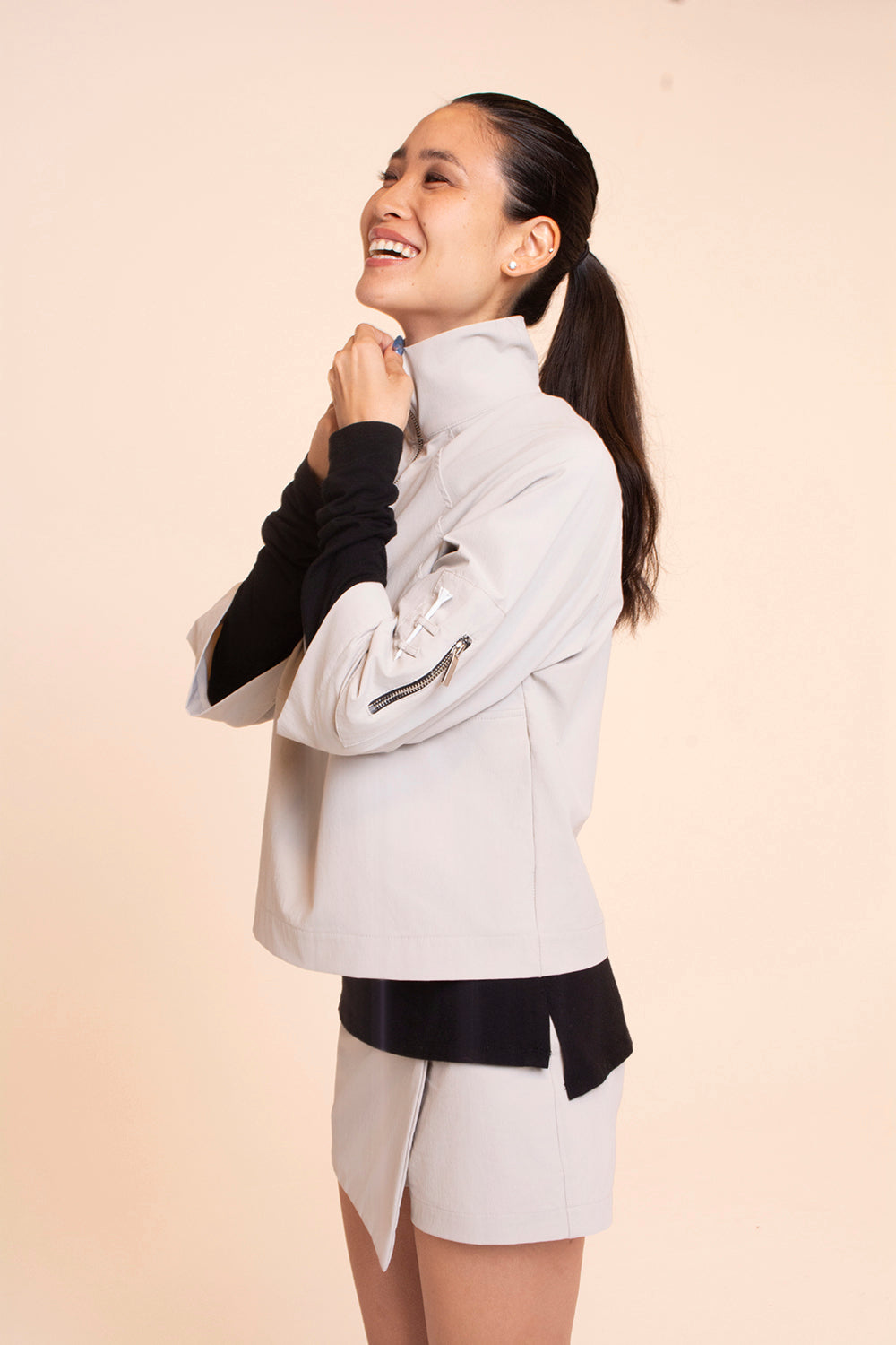 Condor Cropped Windbreaker