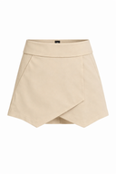 Crossover Golf Par Skort, tailored women’s golf skort with structured fit and refined silhouette, styled as a chic golf outfit for modern country club style on and off the course
