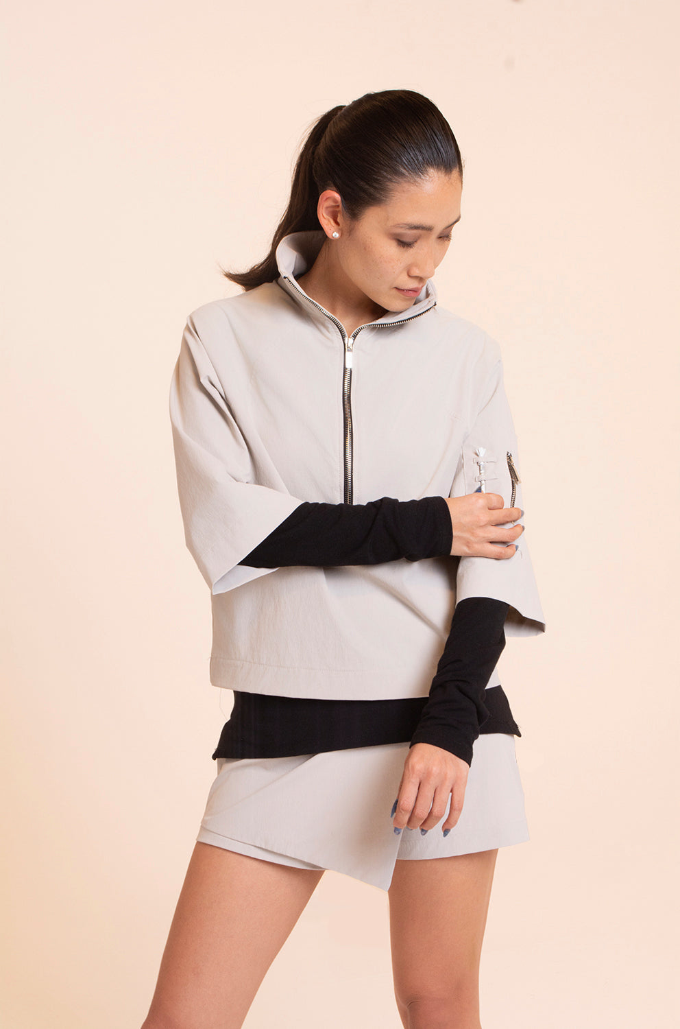 Condor Cropped Windbreaker